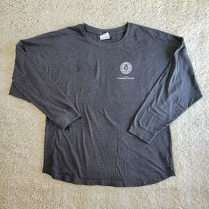 J. America Cherokee Nation Shirt Long Sleeve Charcoal Gray Mens Size XXL